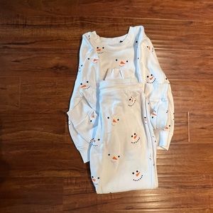 Snowman Sweatshirt/Sweatpant set